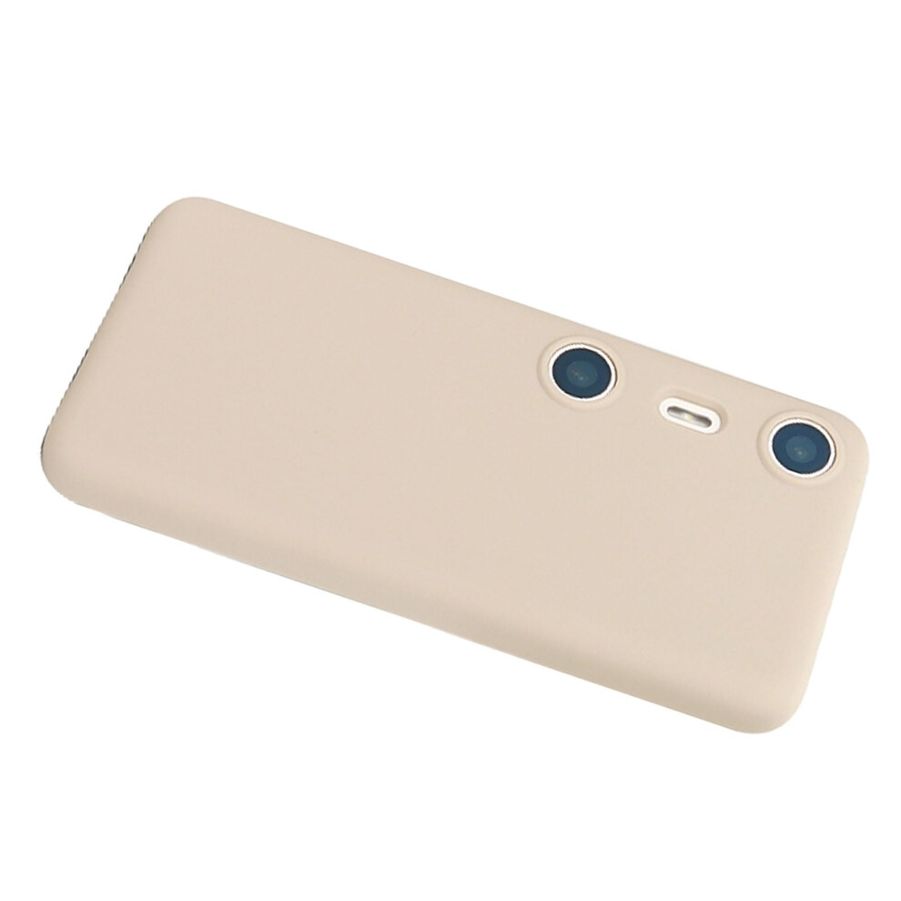 Silicone Case For Devices Shockproof Non Slip Grip Precise Cutout Stain Resistant Ar Cover Beige Cream 9084446256833