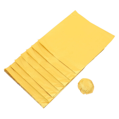 400 Pcs Chocolate Wrapping Paper Aluminum Foil Candy Wrappers 1