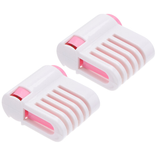4Pcs Pink ABS Bread Manual Loaf Cutter for Home Toast Cake Use 1