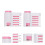 4Pcs Pink ABS Bread Manual Loaf Cutter for Home Toast Cake Use 11