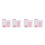 4Pcs Pink ABS Bread Manual Loaf Cutter for Home Toast Cake Use 7