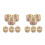 12 Pcs Concealed Fire Sprinkler Cover Plate Ceiling Mount 7