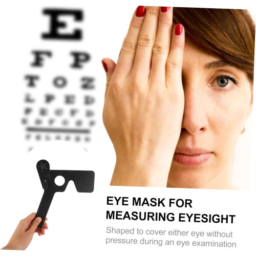 Black Astigmatism Test Eye Occluder For Eye Patch, Suitable For Optometrists And Ophthalmologists 1