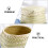 1Pc Bamboo Weaving Food Basket For Kitchen Storage And Bread 10