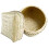 1Pc Bamboo Weaving Food Basket For Kitchen Storage And Bread 6