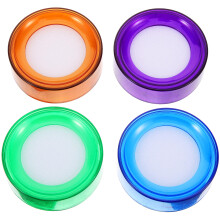 12Pcs Plastic Fingertip Moistener Sponges for Counting
