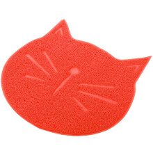 5Pcs Reusable Cat Food Mat Puppy Bowl Placemat Pet Supply