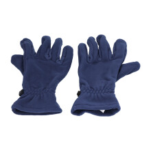 (L) Windproof Gloves Thickened Non Slip Blue Winter Outdoor Riding