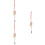 3Pcs Car Interior Cat Pendant Rearview Mirror Hanging Ornament 9