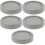 5 Sets Silicone Lids For Wide Mouth Mason Jars 9