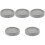 5 Sets Silicone Lids For Wide Mouth Mason Jars 5