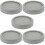 5 Sets Silicone Lids For Wide Mouth Mason Jars 10
