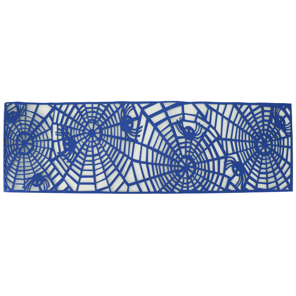 (Black) Hollow Out Table Runner Rectangle Dark Blue-image-OPC-PKY7GTT-NEW