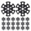 20Pcs Snowflake Shaped Trekking Pole Snow Baskets For Hiking Sticks 1