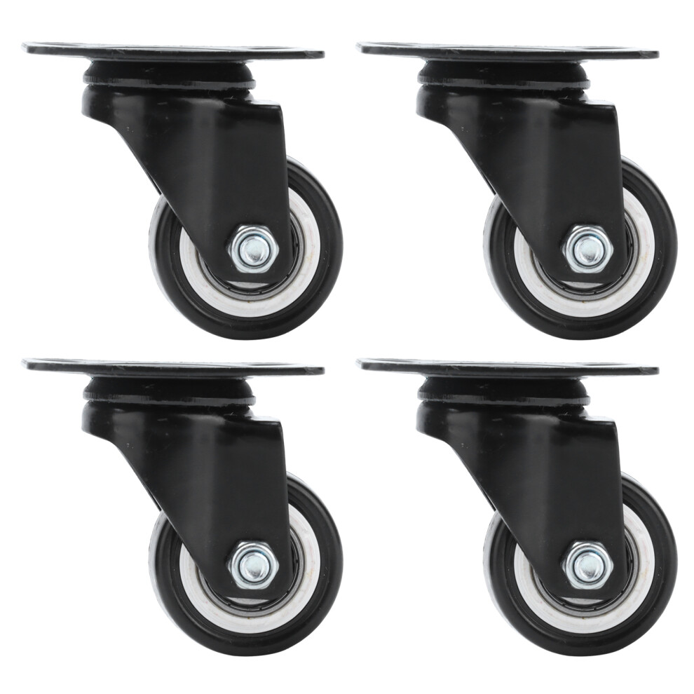 4Pcs 1.5 Inch Universal 360 Rotation Heavy Caster Silent Cart Chair 685922895639