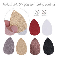 40 Pcs Water Drop Earrings Artificial Women Accessories