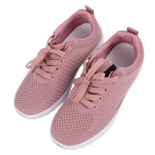 Damen atmungsaktive Mesh-Sportschuhe, Pink, Größe 37, leichtgewichtig