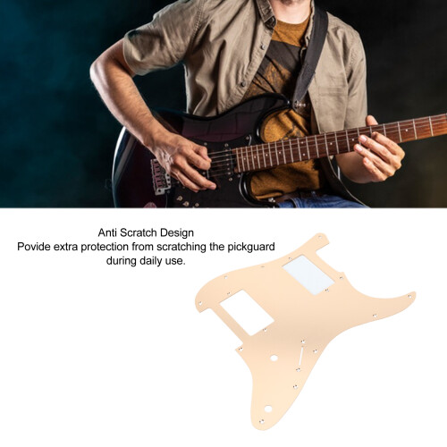 Aluminiumlegierung E-Gitarrenschutzschild 2 Humbucker Gold 2