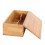 2Pcs Wooden Chopsticks Spoons Storage Box Double Row Thicken Holder 1