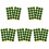 10 Sheets Green Dots Billiard Table Marker Stickers For Club Use 4