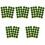 10 Sheets Green Dots Billiard Table Marker Stickers For Club Use 5