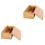 2Pcs Wooden Chopsticks Spoons Storage Box Double Row Thicken Holder 3