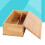 2Pcs Wooden Chopsticks Spoons Storage Box Double Row Thicken Holder 9