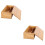 2Pcs Wooden Chopsticks Spoons Storage Box Double Row Thicken Holder 6