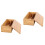 2Pcs Wooden Chopsticks Spoons Storage Box Double Row Thicken Holder 4