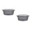 2Pcs Portable Wash Basin For Laundry Kitchen Use 9