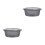 2Pcs Portable Wash Basin For Laundry Kitchen Use 6