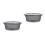 2Pcs Portable Wash Basin For Laundry Kitchen Use 8