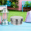 One Set Stainless Steel Foldable Camping Cookware For Outdoor Cooking 6