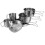 One Set Stainless Steel Foldable Camping Cookware For Outdoor Cooking 11