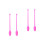 2 Pairs Artistic Gymnastics Stick For Adults Colored Pole Prop 6