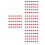 800Pcs Red Flat Round Pushpins Iron Thumb Tacks for Home Office Wall 6