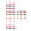 800Pcs Red Flat Round Pushpins Iron Thumb Tacks for Home Office Wall 9