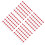 800Pcs Red Flat Round Pushpins Iron Thumb Tacks for Home Office Wall 4