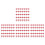 800Pcs Red Flat Round Pushpins Iron Thumb Tacks for Home Office Wall 7