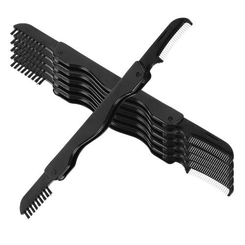 18 Pcs Women Eyebrow Brushes Foldable Portable Brow Brush And Comb