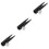3Pcs Single Hole Pencil Sharpener Aluminum Alloy For Eyebrow Pencils 5