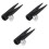 3Pcs Single Hole Pencil Sharpener Aluminum Alloy For Eyebrow Pencils 3