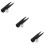 3Pcs Single Hole Pencil Sharpener Aluminum Alloy For Eyebrow Pencils 9