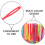 2000Pcs Assorted Color Plastic Hand Sewing Needles Large Eye for Home 8