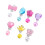 14Paires Boucles D'oreilles Clip Métal Pour Coloré 1