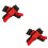 4 Pcs Motorcycle Buckles Replacement Quick Release 8