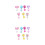 14Paires Boucles D'oreilles Clip Métal Pour Coloré 7