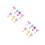 14Paires Boucles D'oreilles Clip Métal Pour Coloré 8
