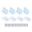 4PCS Bed Rail Brackets Stainless Steel Replacement Parts 1