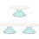 3Pcs Manual Cake Turntable Smooth Rotating Revolving Platform 2